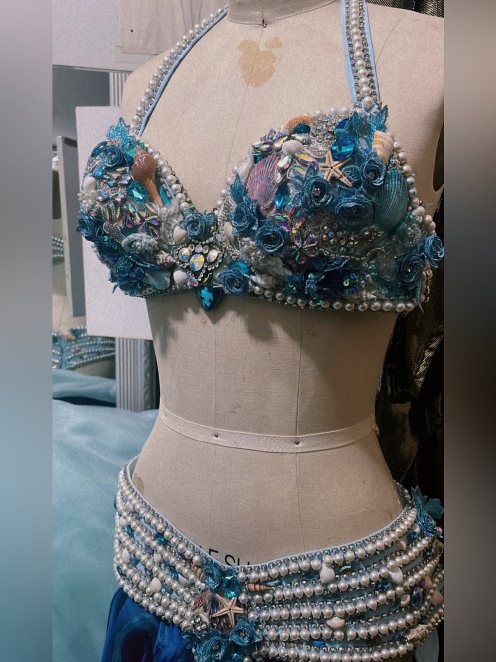 Pearl Mermaid Bellydance Costume
